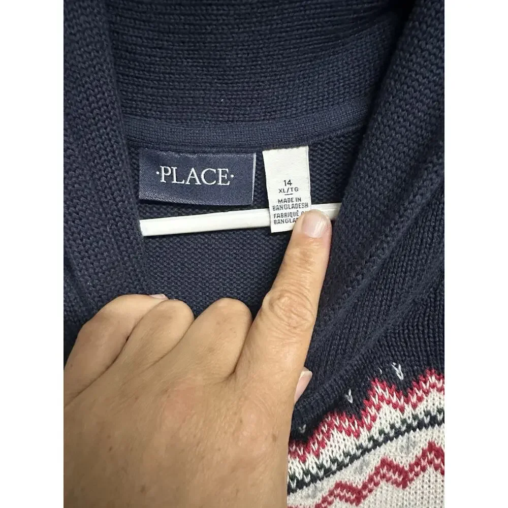 CHILDRENS PLACE Boys (14) Christmas Sweater